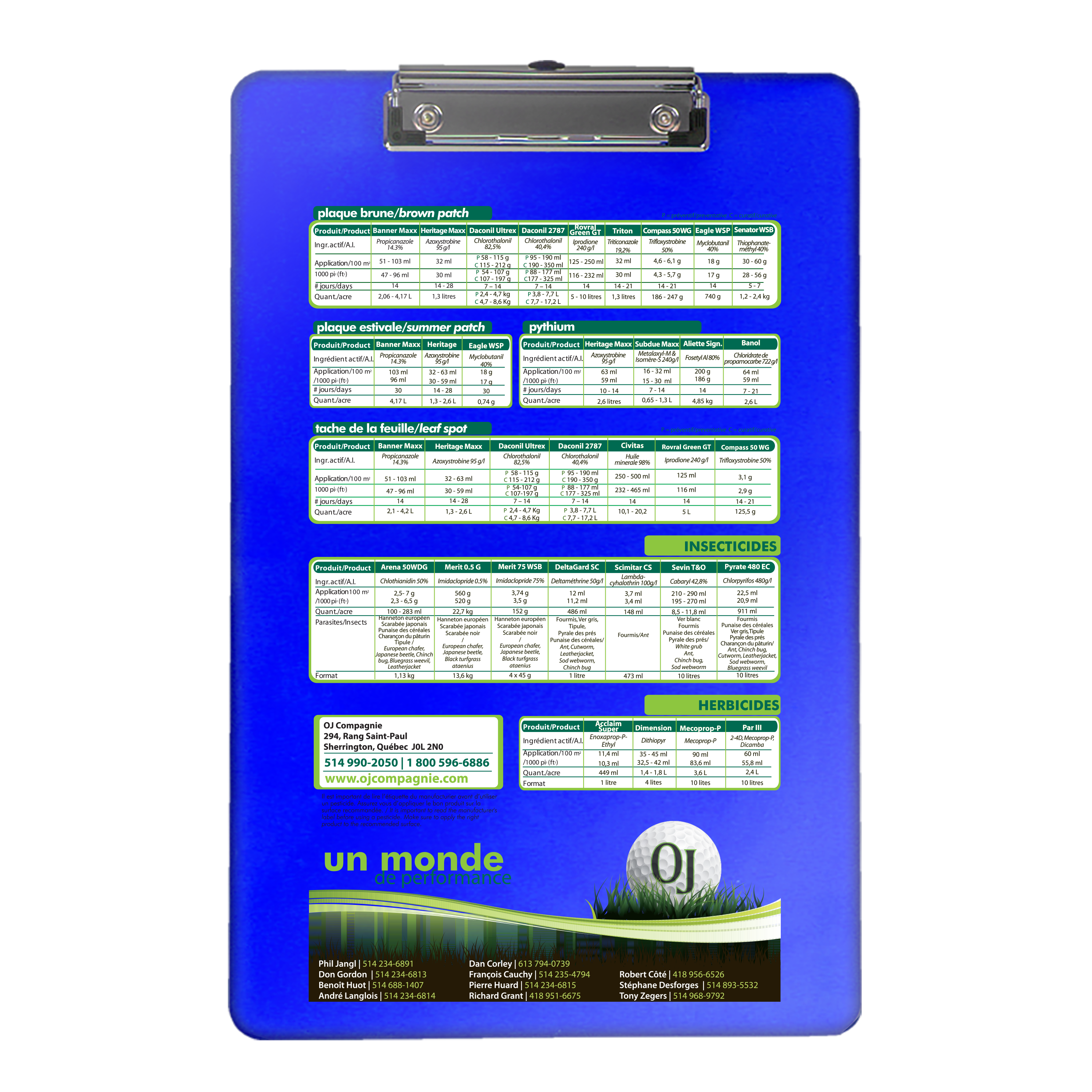 Low-Profile Clipboard